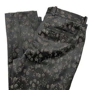 Men’s Metallic Floral Jacquard Slim Fit Dress Pant INC International Concepts 33